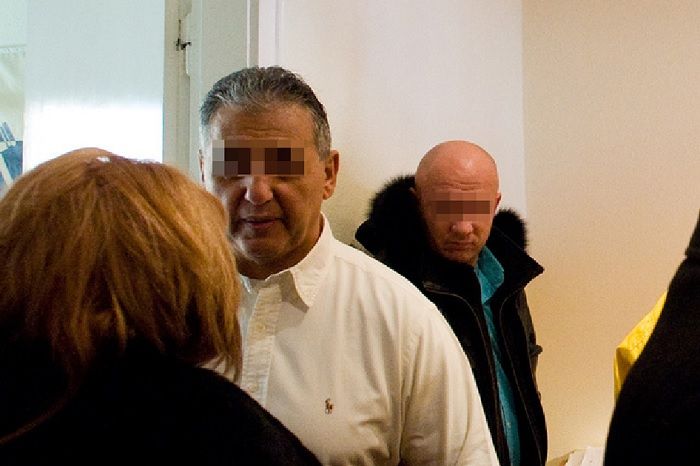 Tasnádi Péter és testőre, A. Gábor - Mindketten terhelő vallomást tettek Gyárfásra. Fotó: Index.hu/PS