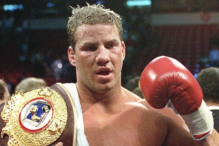 Morrison a WBO világbajnoki övét szerezte meg George Foreman ellen. Fotó: Küzdőtér