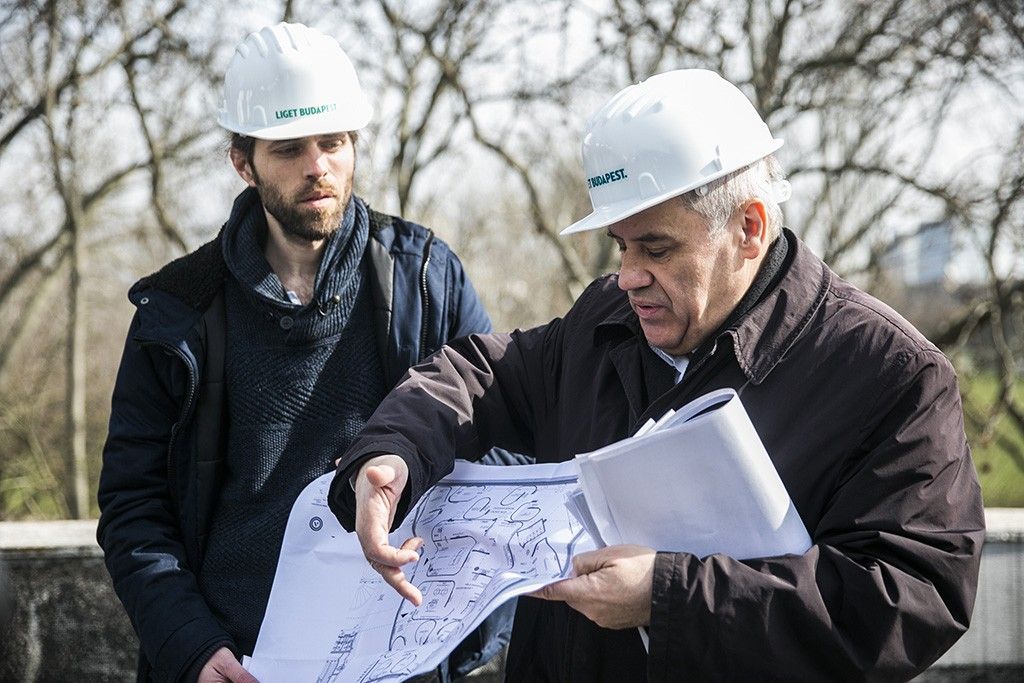 A Liget Budapest Projekt részeként hamarosan megkezdődik a Hungexpo romos épületeinek bontása, a helyén a Magyar Zene Háza épül majd fel. Fotó:Horváth Péter Gyula