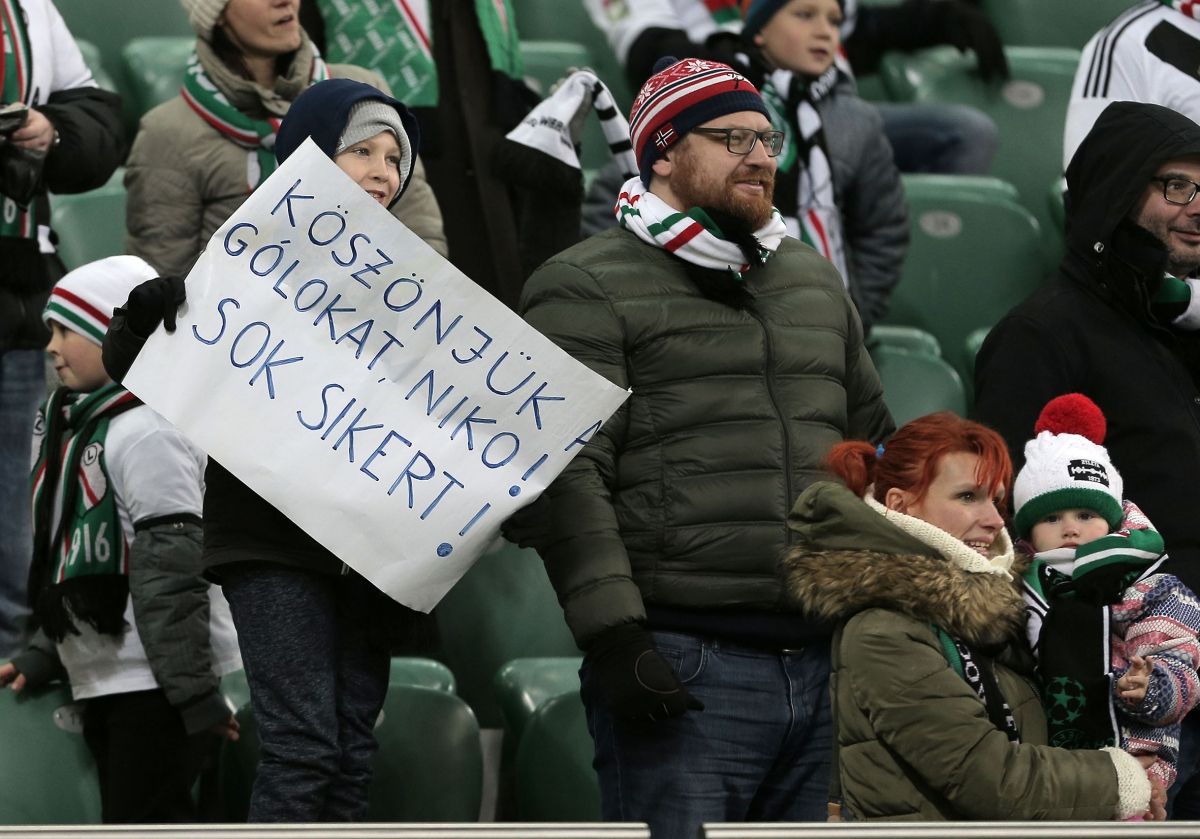 Köszönik / Fotó: Legia.com