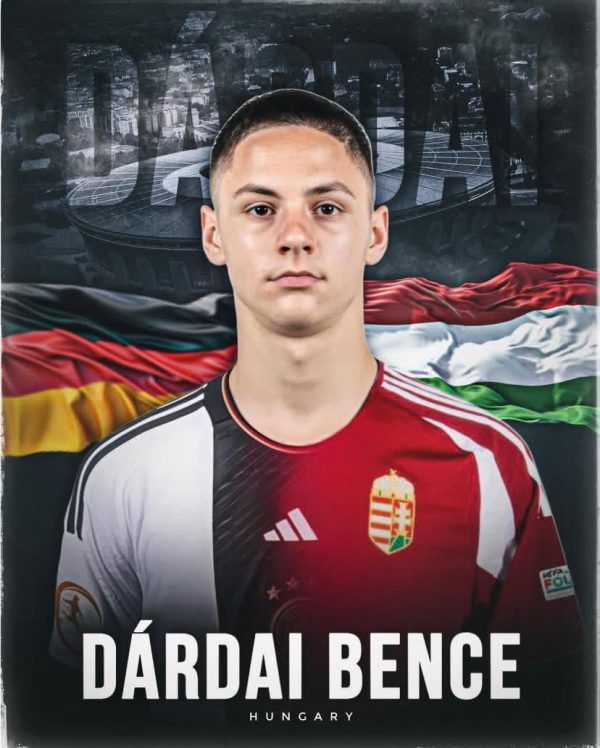 A németről magyar színekre váltó Dárdai Bence akár már ebben a hónapban bemutatkozhat nemzeti együttesünkben. Fotó: Instagram/Dárdai Bence