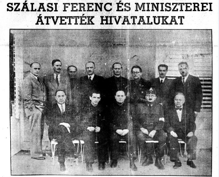 A nyilas kormány /Forrás: Összetartás