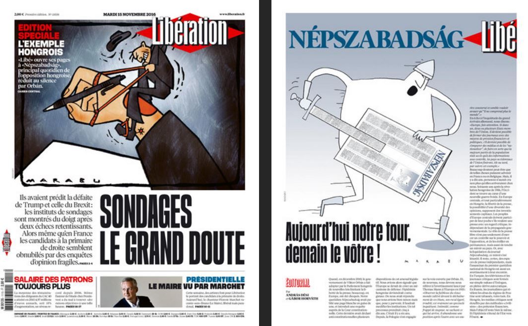 Vége a sajtószabadságnak / Forrás: PS