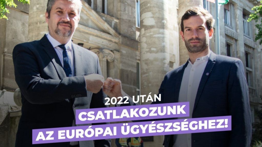 Hadházy Ákos és Fekete-Győr András a Városháza-gate ügyében nem érzi fontosnak az Európai Ügyészséggel való riogatást. Nyilván nem engedi nekik Gyurcsány Ferenc... Fotó: Facebook