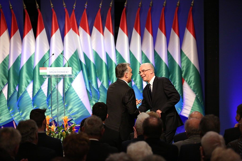 Orbán Viktor és Balog Zoltán a Várkert Bazárban, a Polgári Együttműködés Egyesület évértékelőjén - Fotók: Horváth Péter Gyula/PestiSrácok.hu