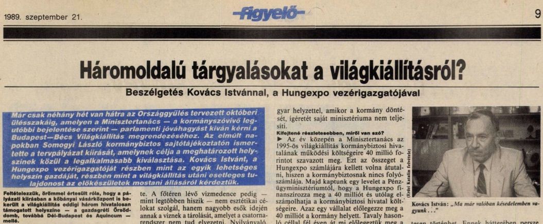 Itt már háromoldalú a tárgyalás és kicsit gondterheltebb / Forrás: Arcanum.hu