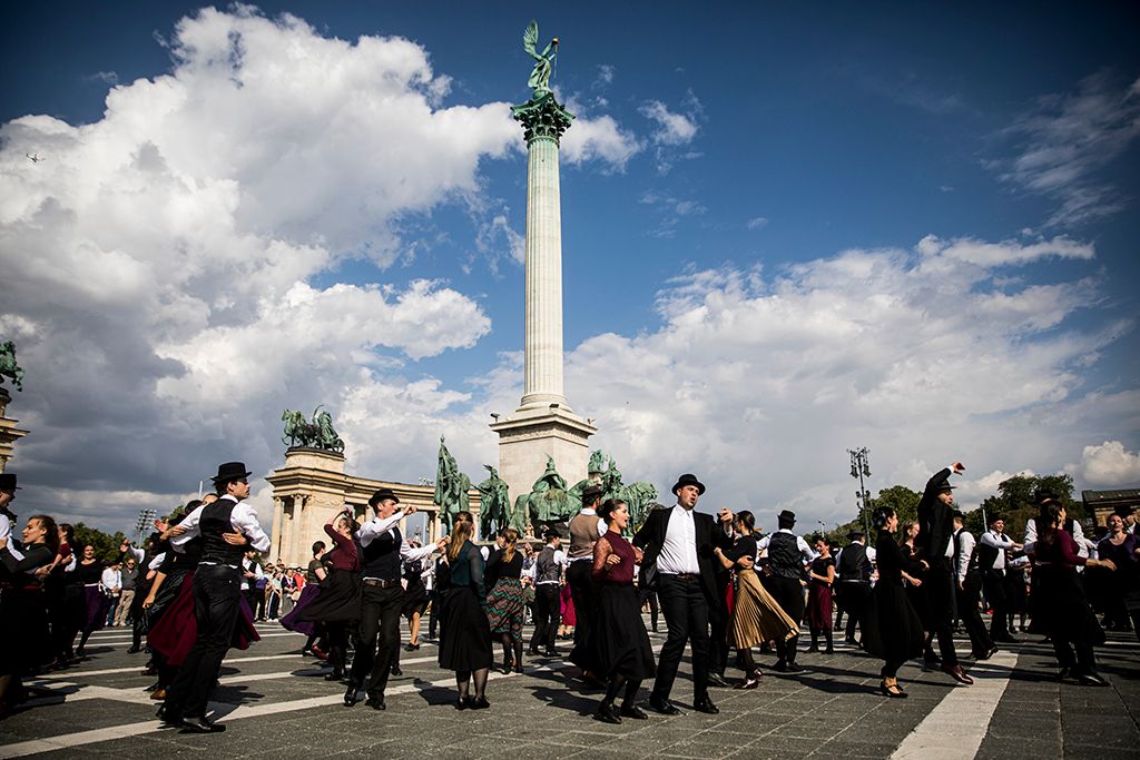 A felbecsülhetetlen gazdagságú népzene-kincsünk, valamint a hozzá kapcsolódó néptánc alapvetően járul hozzá a magyar identitás megőrzéséhez. Fotó: PS - Horváth Péter Gyula