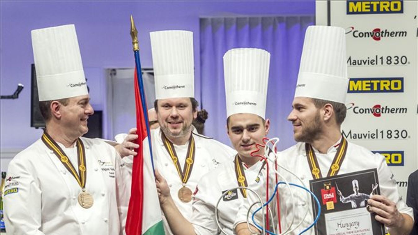 Negyedik lett és különdíjakat kapott Széll Tamás a Bocuse d'Or-on