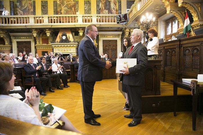 Dózsa László Hegedűs Csaba Tarlós István 2016.06. 17. Fotó: Horváth Péter Gyula