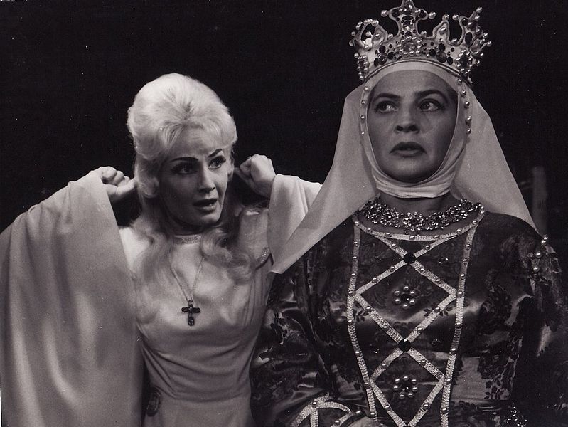 Csak 1957 után léphetett fel újra: Déva Camilla Demeter Hedvig / Fotó: Magyar Színházi Portál