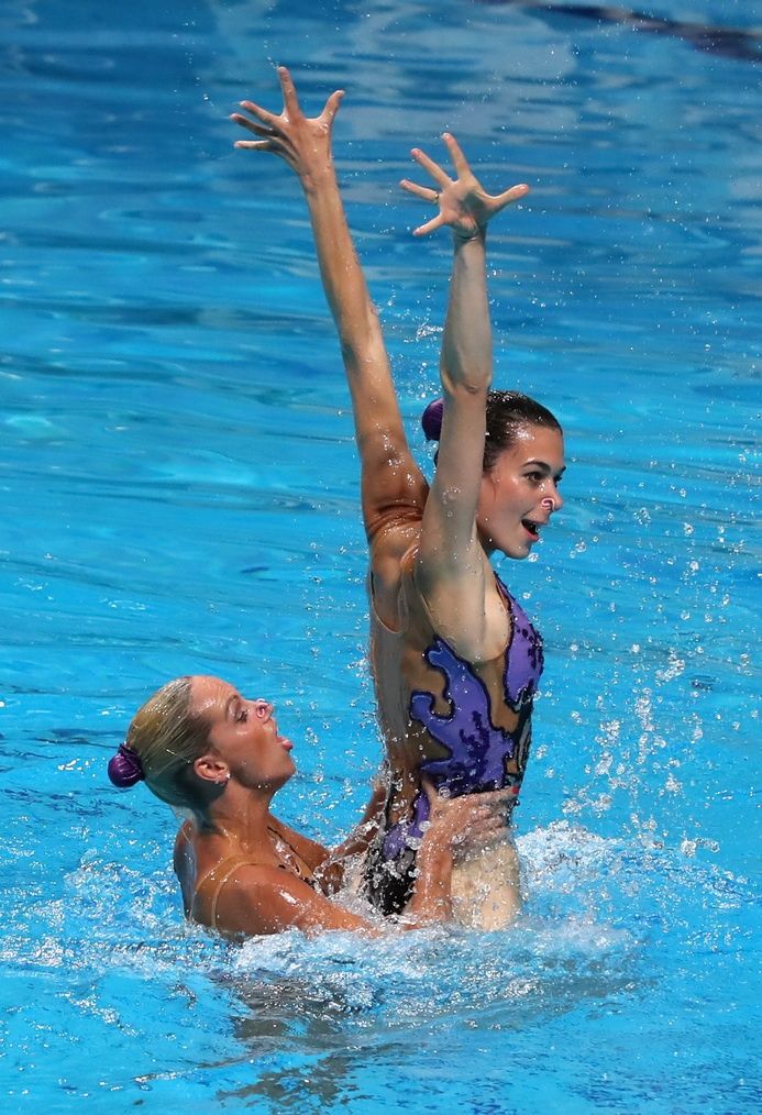 Készülnek a versenyre / Fotó: Masters.fina-budapest2017.com