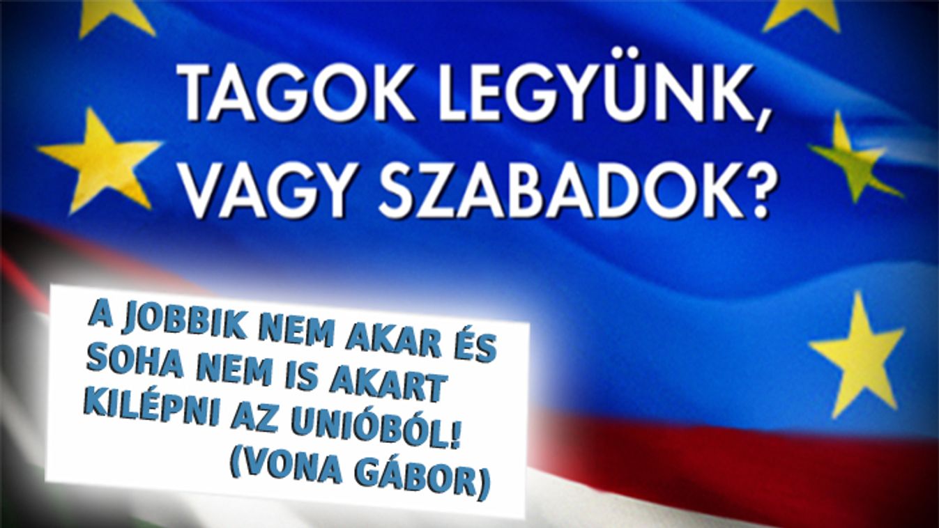 És akkor magától meggyulladt egy uniós zászló…