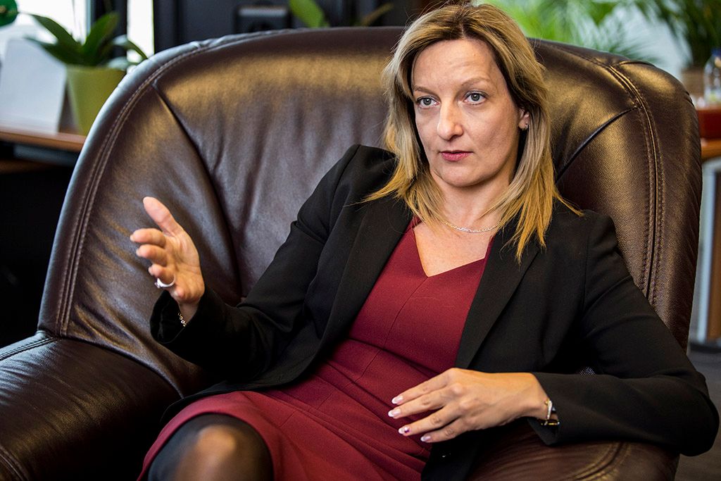 Dávid Ilona a MÁV vezérigazgatója 2016.03.03. Fotó: Horváth Péter Gyula