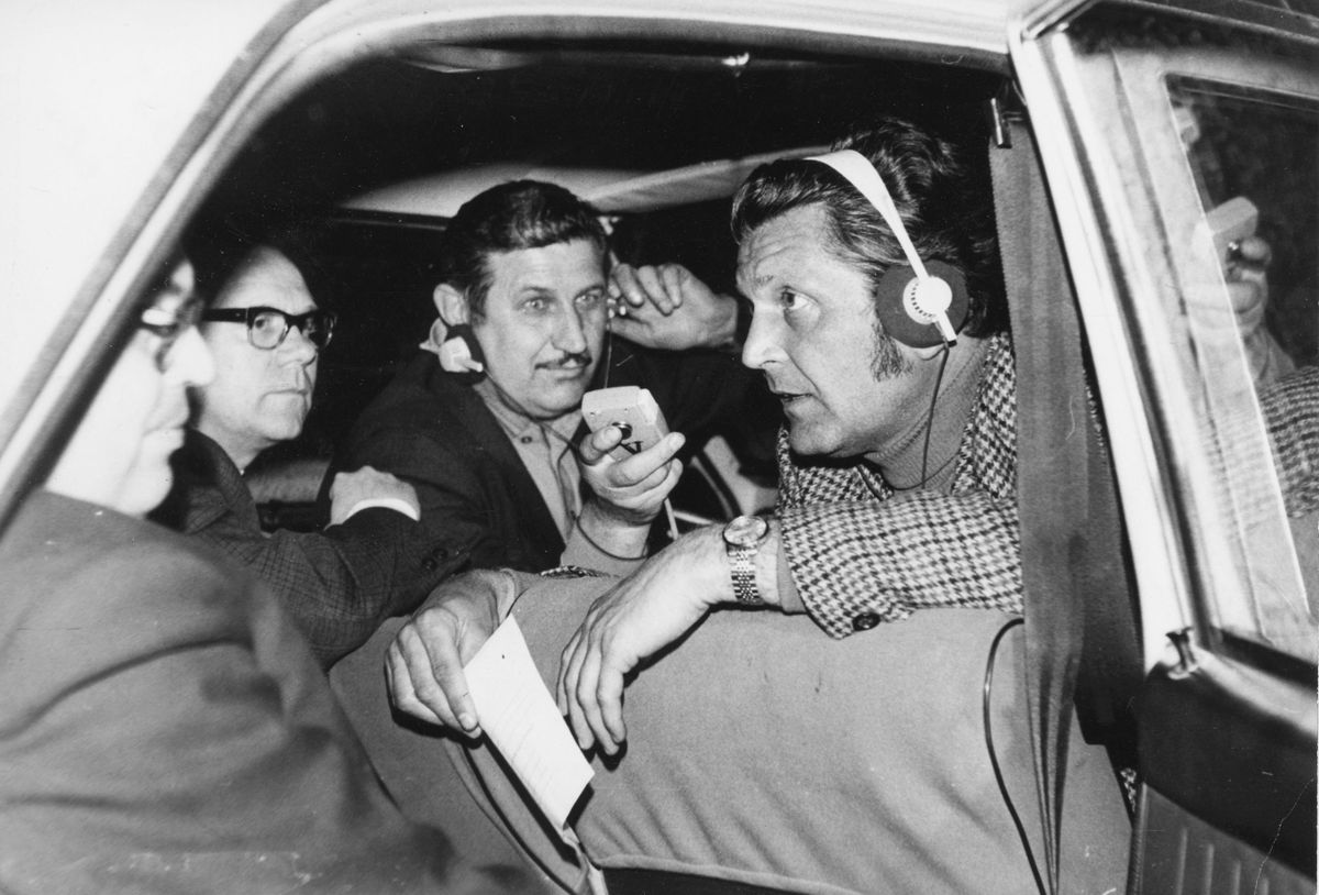 Fikár László, a Magyar Rádió riportere, 1969-ben. Forrás: Fortepan.hu/ Adományozó: RÁDIÓ ÉS TELEVÍZIÓ ÚJSÁG/LÁSZLÓ PÁL FELVÉTELE