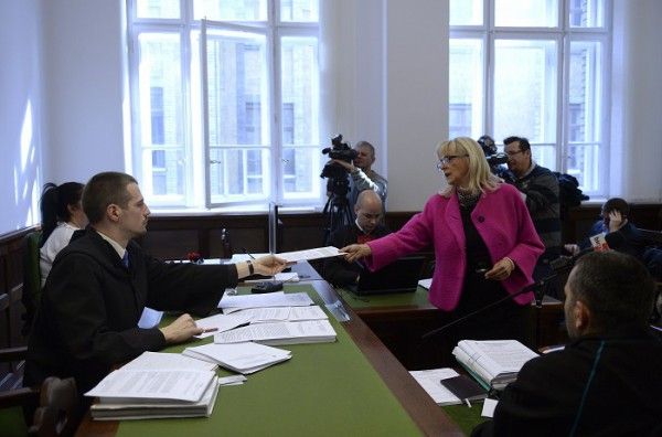 Dávid Ibolya szerint az ügyészség vádja vele szemben alaptalan. Fotó: MTI/Bruzák Noémi