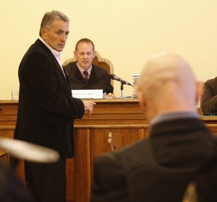 Drobilich Gábor a Fenyő-ügy tárgyalásán vallomásában jó barátját, Jozef Rohácot mentette Fotó: FG