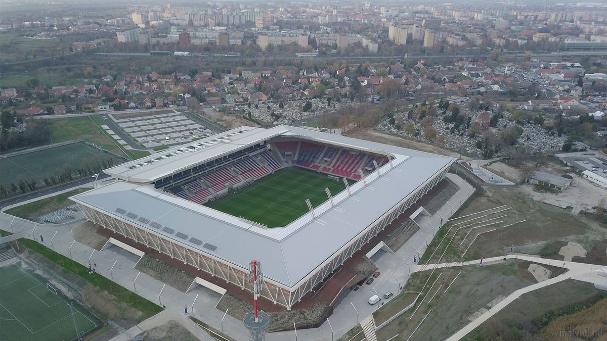 A stadion felülről / Fotó: Vidi