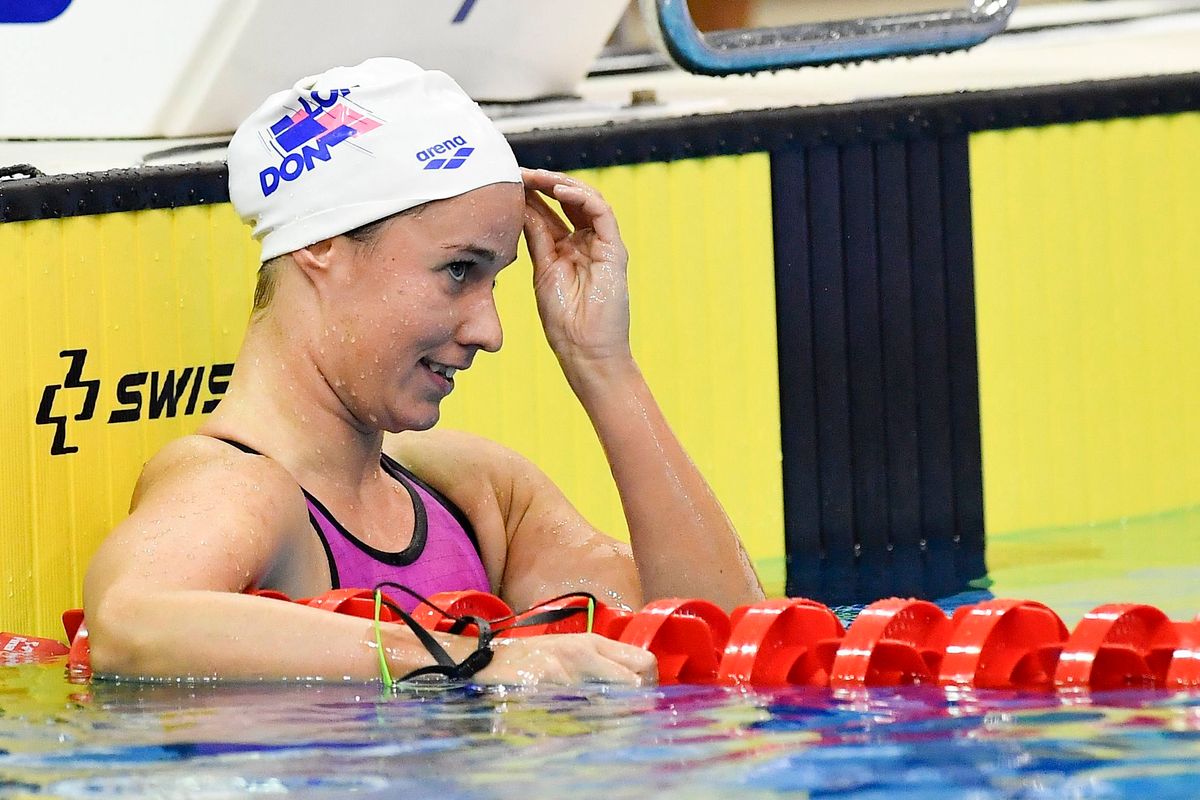 Burián Katalin a 2017-es OB-n / Fotó: MTI