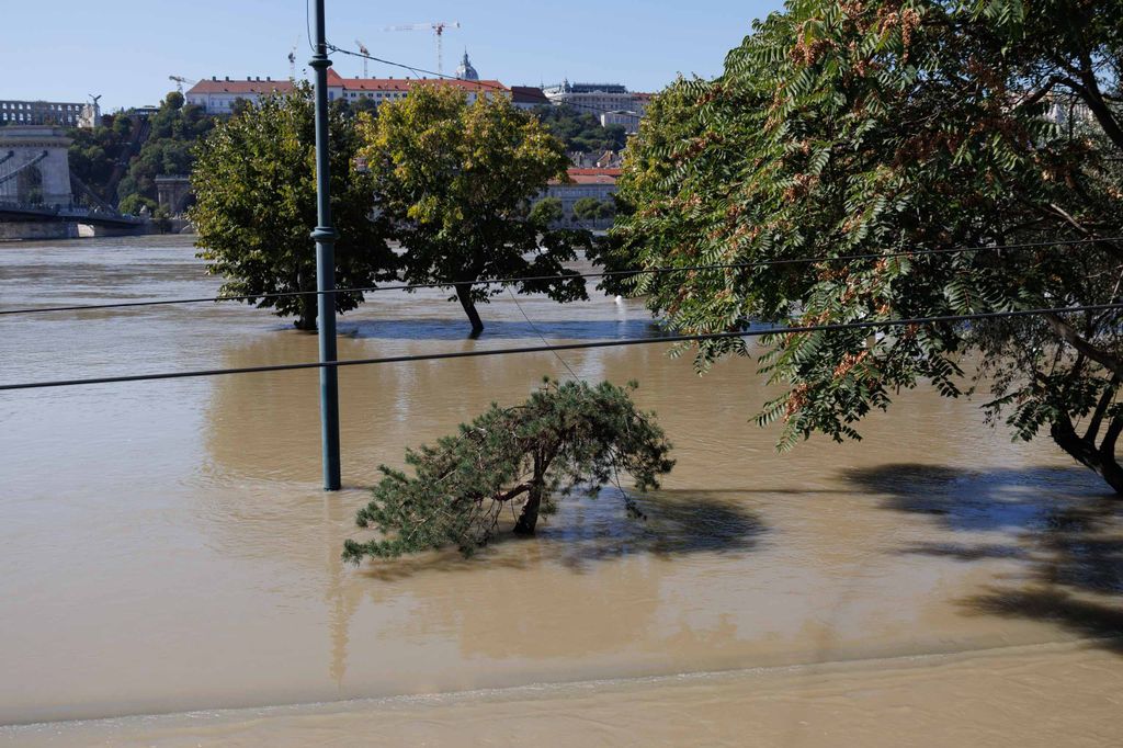 20240921 -- Tetőzik a Duna áradása Budapesten // fotó: Hatlaczki Balázs