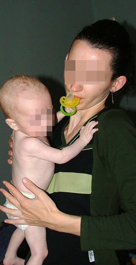 A képen Kende látható, akit azóta sem látogat az anyja. Fotó: V.T.A. Attila