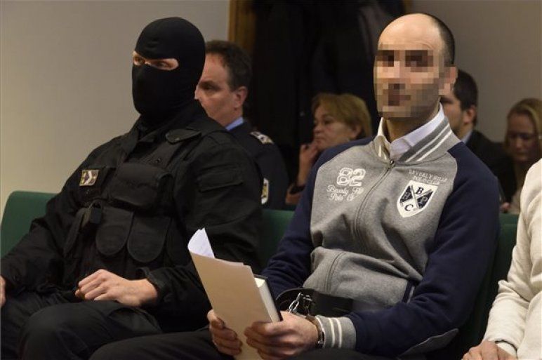 Ahmed H. az elsőfokú ítélet szerint 10 év börtönbüntetést kapott (Fotó: MTI)