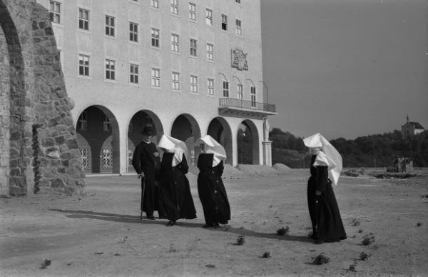 Boldog idők, 1943. (Győrszentmárton), Pannonhalmi Bencés Főapátság. Fortepan Rados Tamás OSB