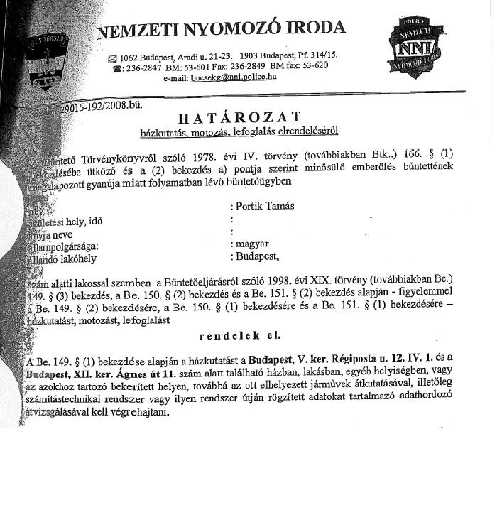házkutatás