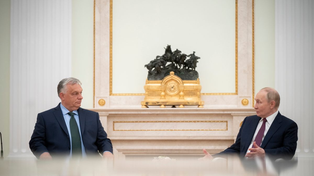 Vlagyimir Putyinnal tárgyalt Orbán Viktor