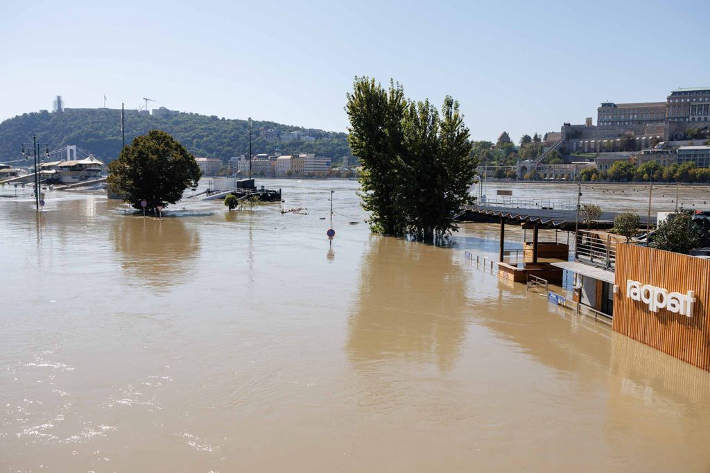 20240921 -- Tetőzik a Duna áradása Budapesten // fotó: Hatlaczki Balázs