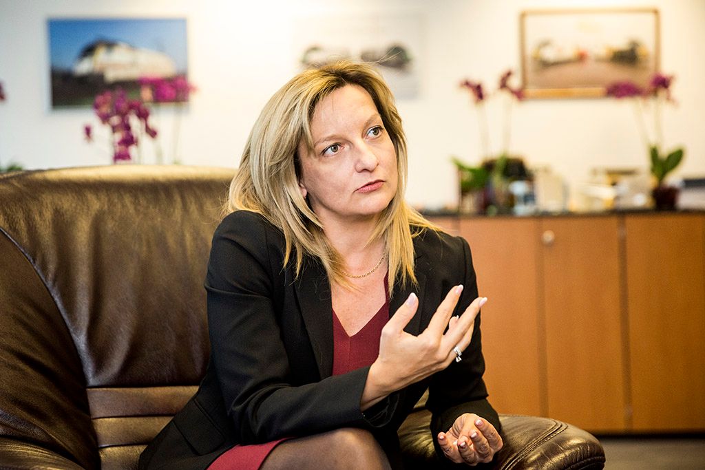 Dávid Ilona a MÁV vezérigazgatója 2016.03.03. Fotó: Horváth Péter Gyula