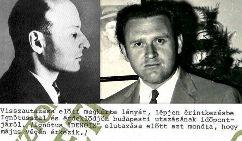 Kutasi Kovács (jobbra) jelenti Ignotus Pálról (balra) / Montázs: PS