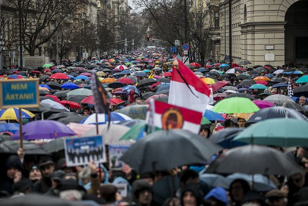 Tanítanék! - Oktatási demonstráció Budapesten Fotó: Horváth Péter Gyula