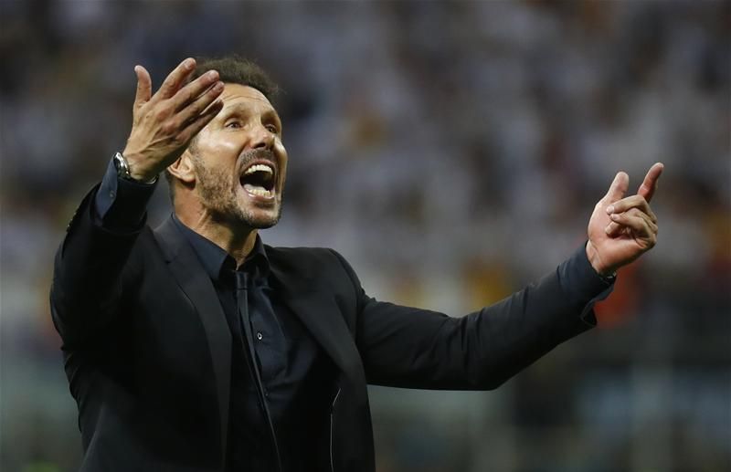 Simeone mindent beletett / Fotó: BBC.CO.UK