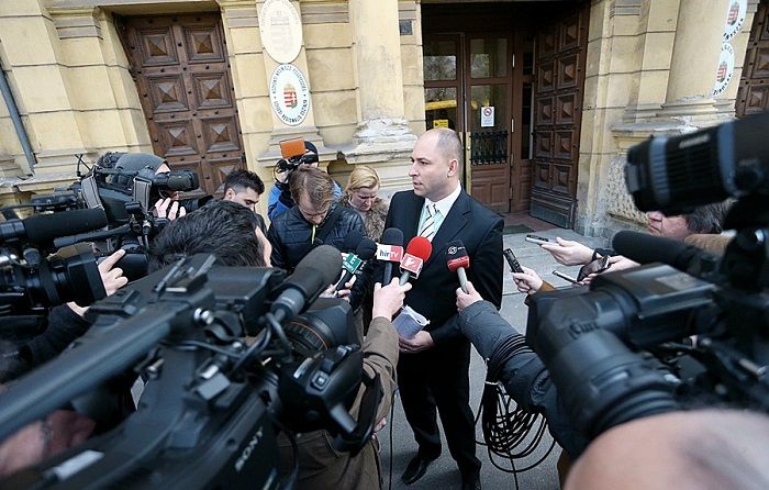 Szabó Bálint állítja, a gyurcsányi hazugságokat leleplező hangfelvételt a szocialista párt akkori vezetői juttatták el Rózsa-Flores Eduardo közvetítésével a Fideszhez. Fotó: szegedma.hu