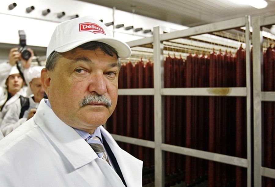 Csányi Sándor nagybirtokos, élelmiszeripari mogul és már csak mellesleg bankár
