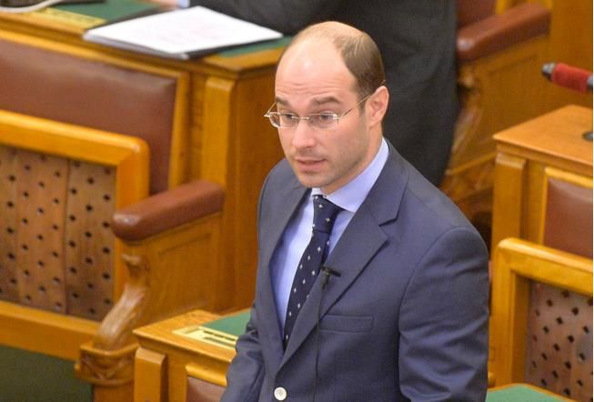 Hollik István a Őarlamentben - Fotó: MTI/Máthé Zoltán