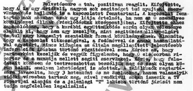 Nem úgy kezelték, mint egy segítőkész állampolgárt / Forrás: ÁBTL