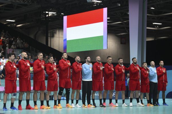 A magyar férfi kézilabda-válogatott tizenkét év után szerepelhet ismét olimpián.<br />Fotó: MTI/Czeglédi Zsolt