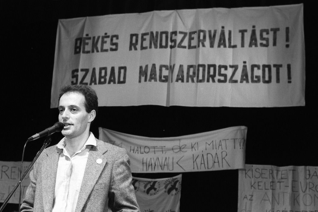 Itt már demokrata köntösben / Fotó: MTI