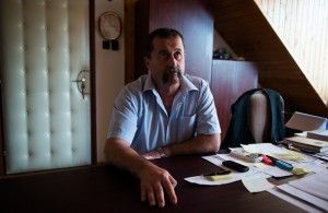 Tömör István, Balatonkenese polgármestere. Fotó: hvg.hu