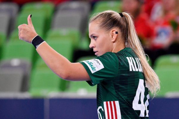 Klujber Katrin ma is a legeredményesebb játékosunk volt, rajta múlt a legkevésbé az újabb vereségünk...<br /> Fotó: MTI/Czeglédi Zsolt