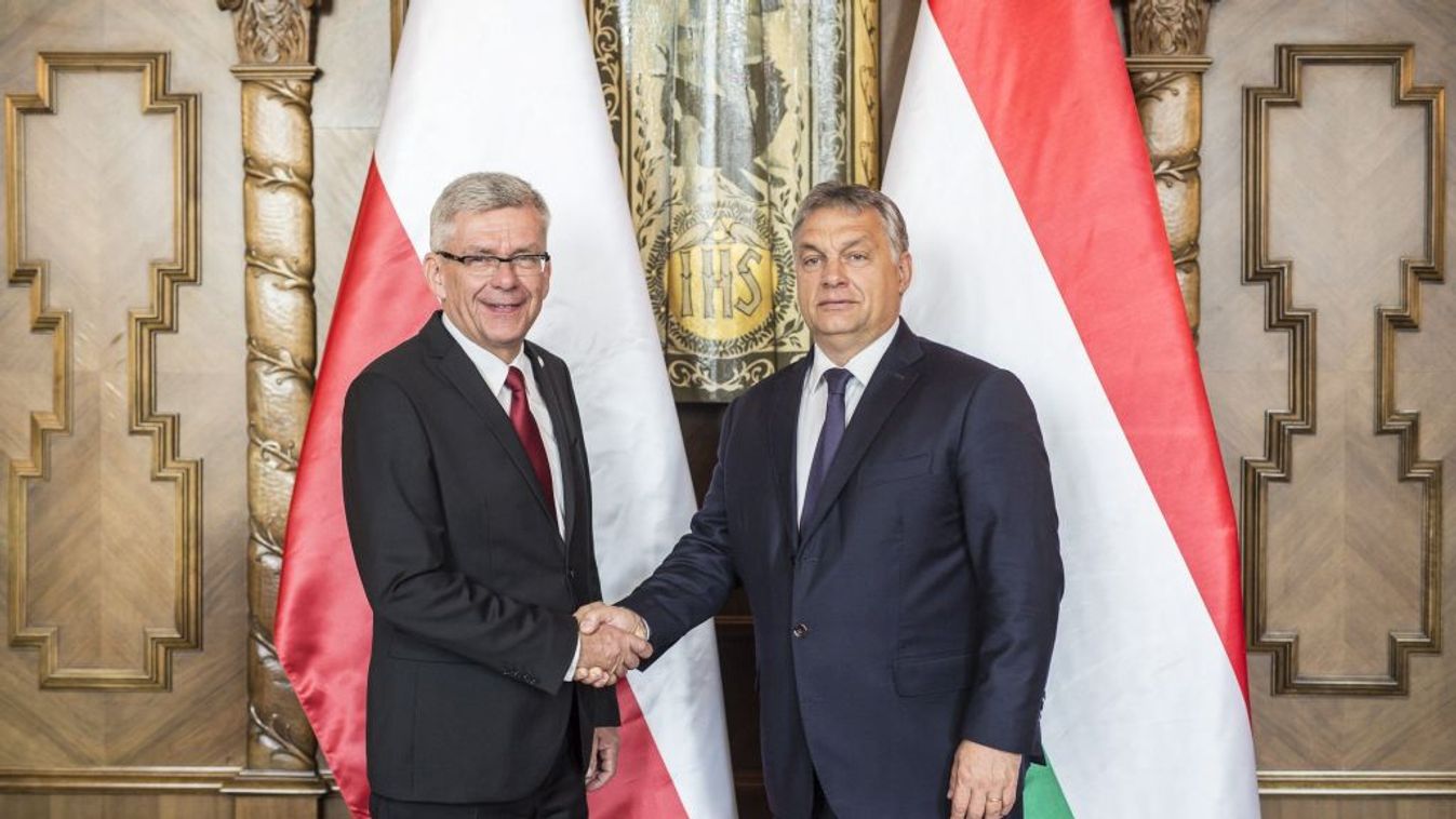 Ugyanúgy látja Európa jövőjét Orbán Viktor és a lengyel szenátus elnöke