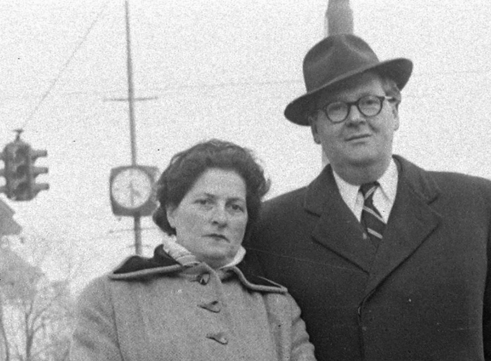 Nyírő Gyula és felesége Ausztriában, 1963 / Fotó: Fortepan.hu
