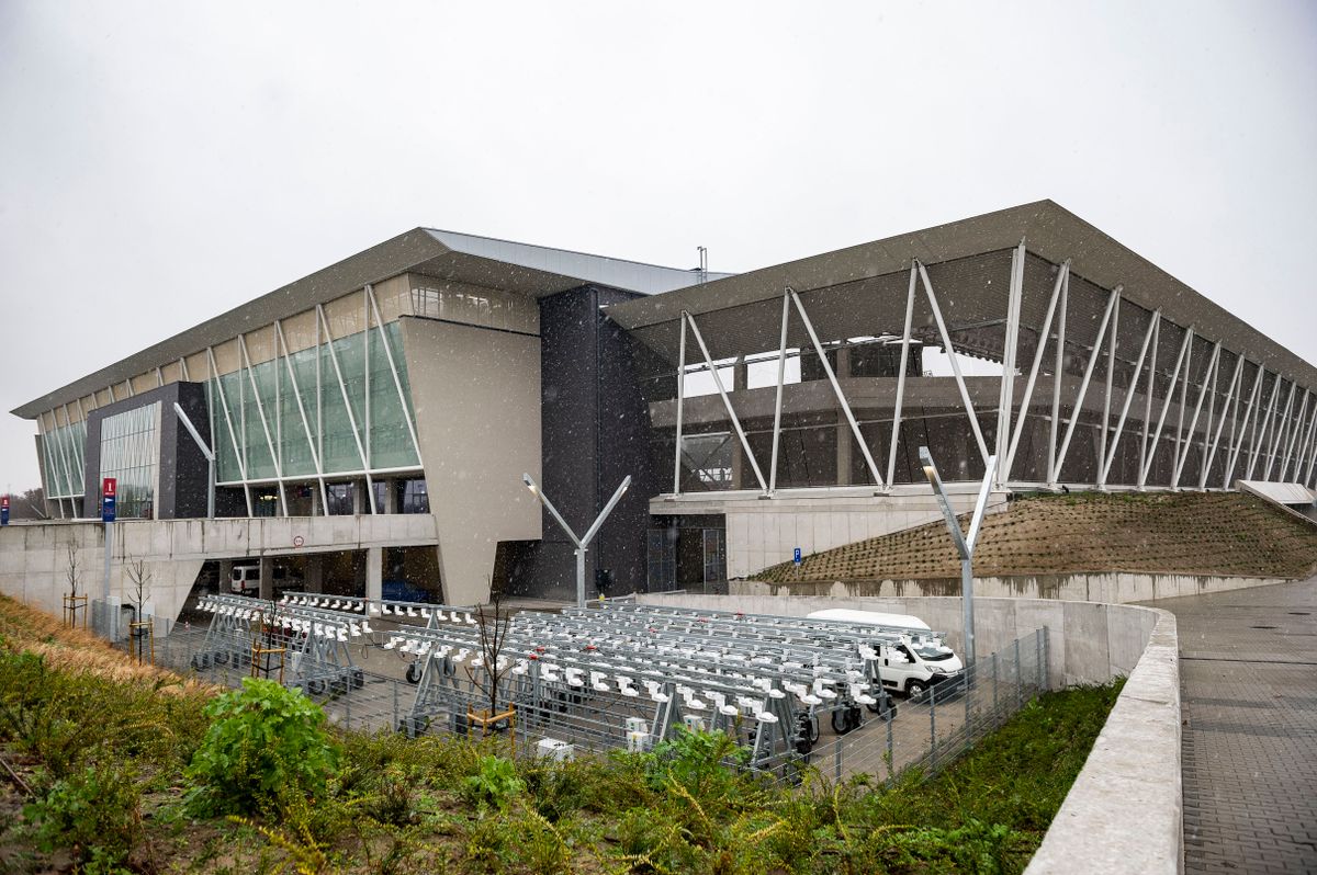 Az új székesfehérvári Sóstói Stadion 2018. november 19-én. / Fotó: MTI