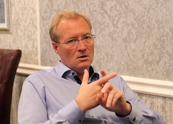 Révész János, a Borsod-Abaúj-Zemplén megyei Központi Kórház és Egyetemi Oktatókórház főigazgatója. Fotó: Minap