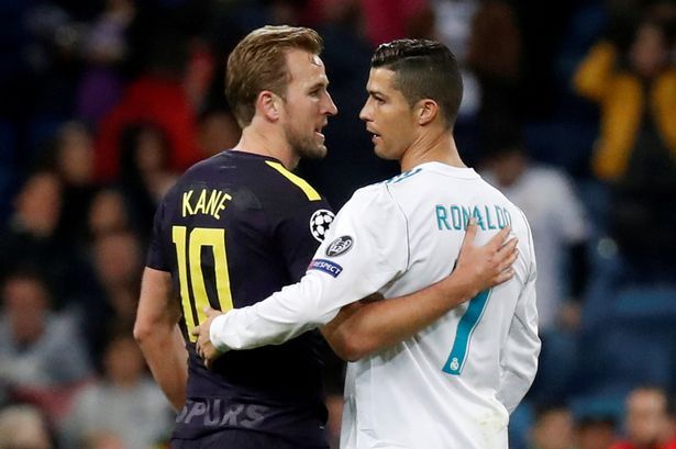 Kane és C. Ronaldo / Fotó: Mirror.co.uk
