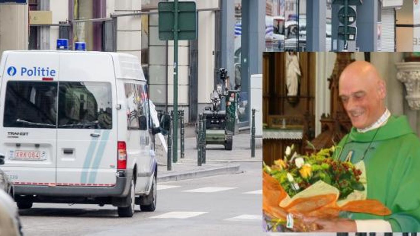 Menedékkérő támadt papra Belgiumban