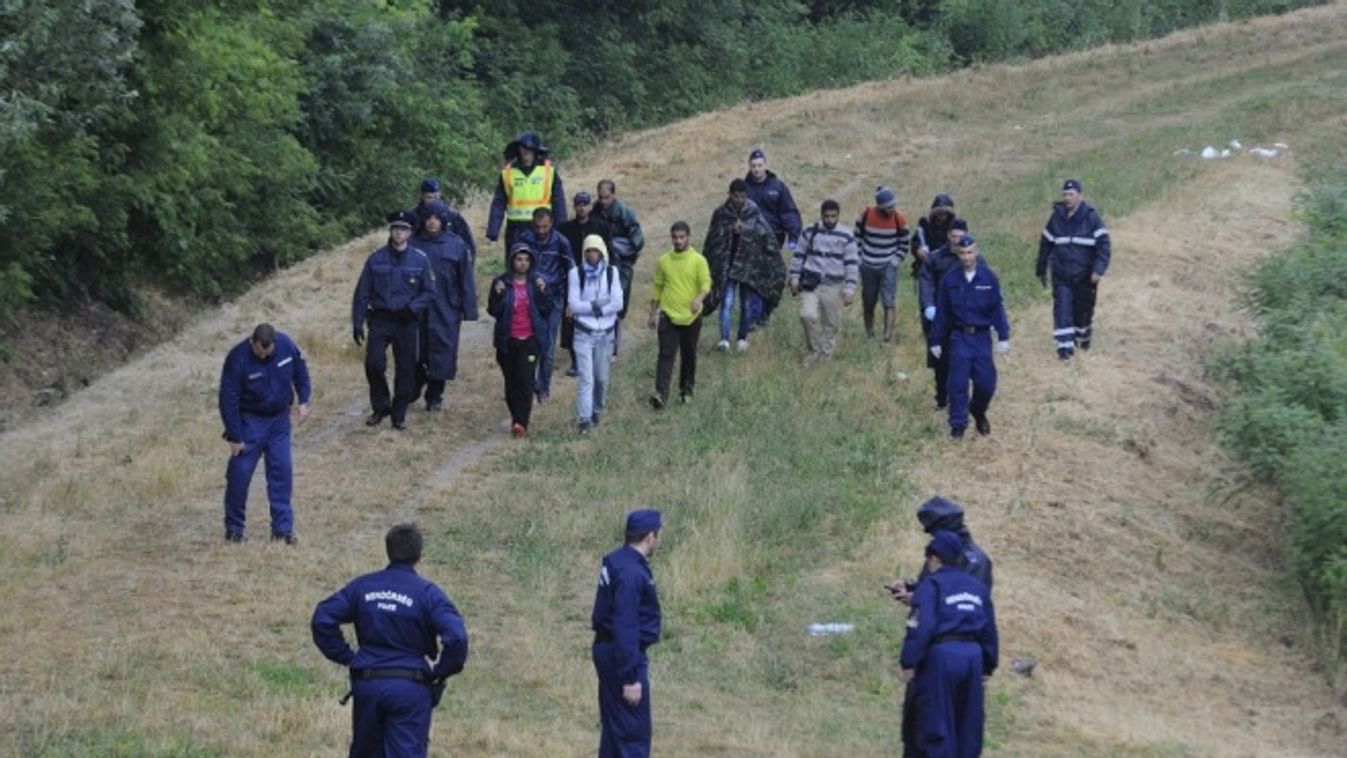 Nyolcvannégy határsértőt tartóztattak föl a hétvégén