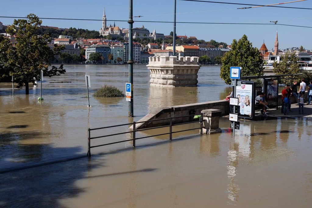 20240921 -- Tetőzik a Duna áradása Budapesten // fotó: Hatlaczki Balázs