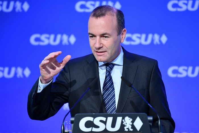 Manfred Weber / Fotó: MTI/EPA/Philipp Guelland